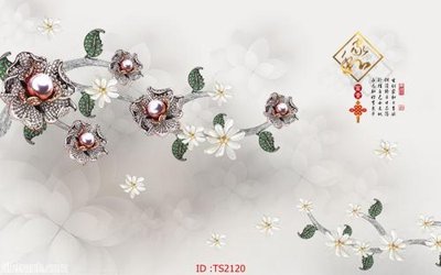 Download file gốc File hoa trang sức 3d TS2120 (độ nét cao)