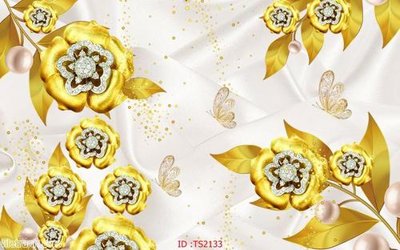 Tệp tin gốc File hoa trang sức 3d TS2133 (chất lượng cao) File hoa trang sức 3d TS2133