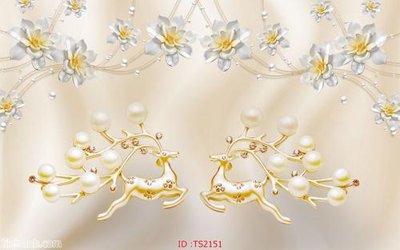 File gốc File hoa trang sức 3d TS2151 (ảnh chi tiết) để in trần