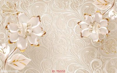 File tranh gốc File hoa trang sức 3d TS2153 (bản quyền) độc đáo