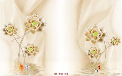 Hình ảnh gốc File hoa trang sức 3d TS2163 (để in khổ lớn)