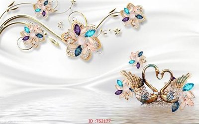 File in ấn File hoa trang sức 3d TS2177 chuyên nghiệp