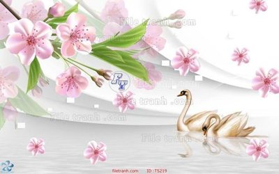 File tranh gốc File hoa trang sức TS219 (bản quyền) độc đáo