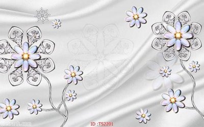 Tải file File hoa trang sức 3d TS2201 (gốc) chủ đề hoa sen