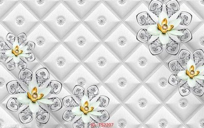 File ảnh File hoa trang sức 3d TS2207 (gốc) dùng in Pano