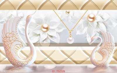 File PSD File hoa trang sức 3d TS2326 (bản gốc) độ phân giải cao