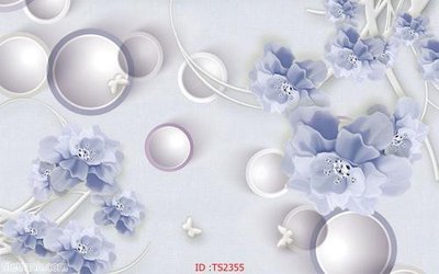 File ảnh File hoa trang sức 3d TS2355 (gốc) trang trí khách sạn