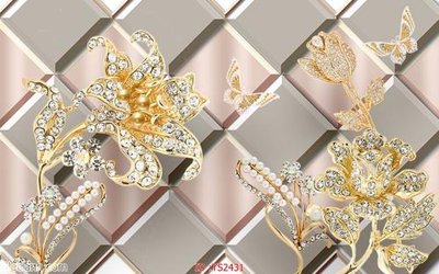 Download file File hoa trang sức 3d TS2431 (gốc) cho xưởng in