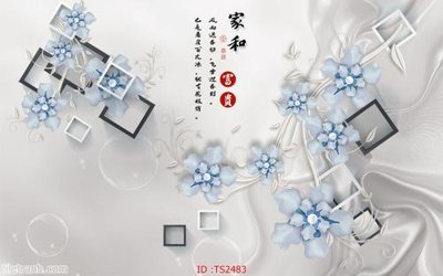 File PSD File hoa trang sức 3d TS2483 (gốc) cho designer