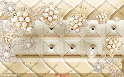 File tranh trang trí File hoa trang sức 3d TS2522 (tải file gốc)
