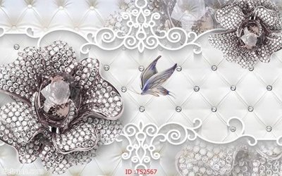 Tải file File hoa trang sức 3d TS2567 (gốc) chủ đề phong thủy