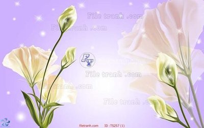 Tải file File hoa trang sức TS257 (PSD) cho in tranh kính