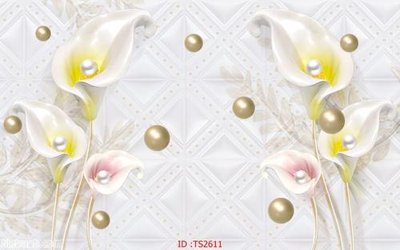 File gốc File hoa trang sức 3d TS2611 (in lụa) cao cấp