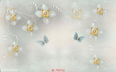 File ảnh gốc File hoa trang sức 3d TS2712 (chuyên in mica)