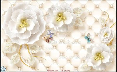 File tranh in tráng gương File hoa trang sức TS278 (siêu nét)