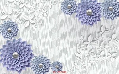 File in trần File hoa trang sức 3d TS2788 (bản gốc) phong cảnh