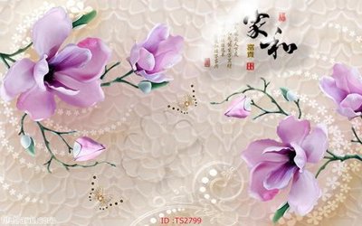 File gốc in ấn File hoa trang sức 3d TS2799 chất lượng vượt trội