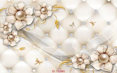 File gốc File hoa trang sức 3d TS2881 (AI/EPS) cho in ấn