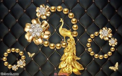 Hình ảnh file gốc File hoa trang sức 3d TS2906 (chất lượng cao)