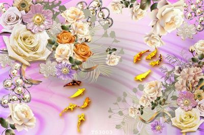 File ảnh File hoa trang sức 3d TS3003 (gốc) in backdrop sự kiện