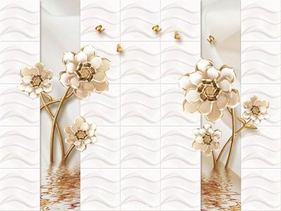 File gốc File hoa trang sức 3d TS3052 (phong cách) châu Âu