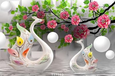 File tranh gốc File hoa trang sức 3d TS3103 (bản quyền) file PSD