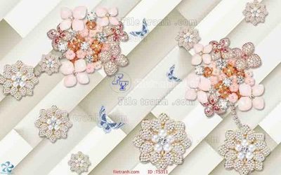 File gốc File hoa trang sức TS311 (trang trí) phòng làm việc