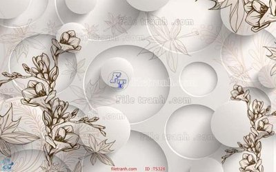 Download file gốc File hoa trang sức TS328 (in lụa) nghệ thuật