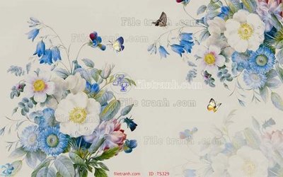 File tranh File hoa trang sức TS329 (ảnh gốc) sắc nét hoàn hảo