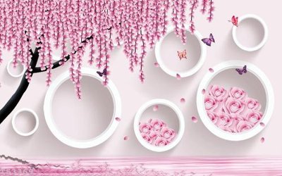 File in trần File hoa trang sức 3d TS3369 (bản gốc) bầu trời