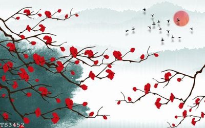 File tranh File hoa trang sức 3d TS3452 (gốc) in backlit film