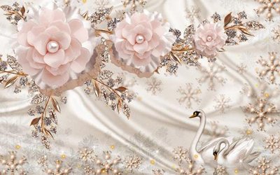 Download file File hoa trang sức 3d TS3490 (gốc) in mica cao cấp