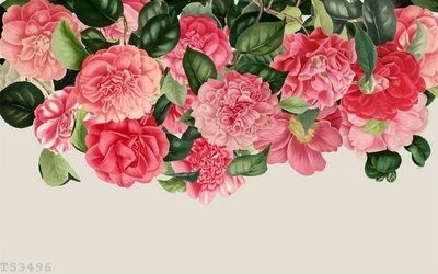 File tranh File hoa trang sức 3d TS3496 (gốc) in film