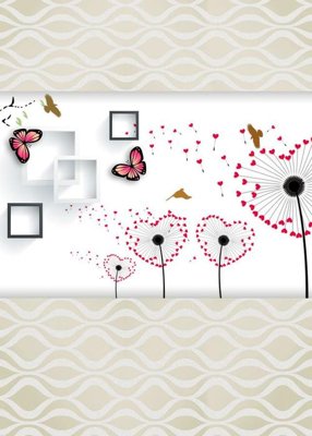 Tải file File hoa trang sức 3d TS3533 (ảnh gốc) in tráng gương