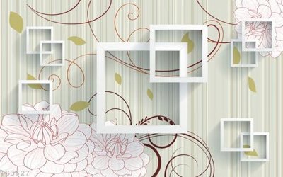 File tranh trang trí File hoa trang sức 3d TS3627 (file gốc)