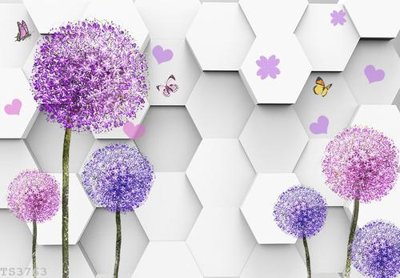 File gốc File hoa trang sức 3d TS3763 (trang trí) phòng làm việc