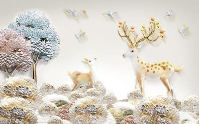 File PSD File hoa trang sức 3d TS3787 (gốc) nhiều lớp (multi-layer)