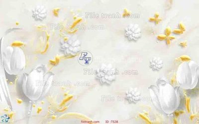 Tải file gốc in lụa File hoa trang sức TS38 siêu nét