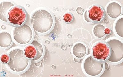 File in ấn cao cấp File hoa trang sức TS390 (file gốc)