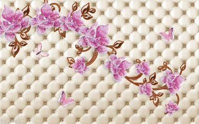 File tranh File hoa trang sức 3d TS3945 (gốc) chủ đề tĩnh vật