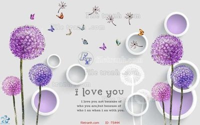 File tranh in trần 3D File hoa trang sức TS444 (ảnh gốc)