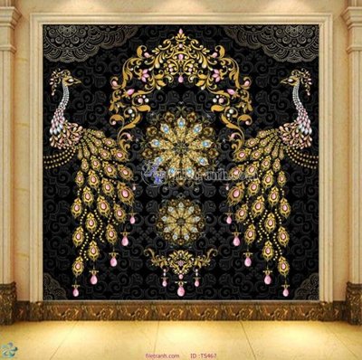 Mua file gốc File hoa trang sức TS467 (chất lượng) tại Filetranh.com