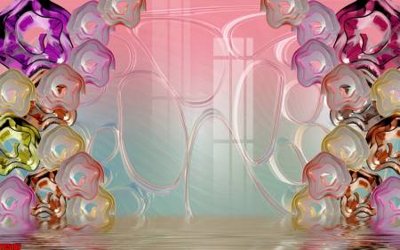 File tranh File tranh hoa trang sức in tường 3d TS5107 (ảnh gốc) in trần 3D