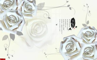 File tranh File tranh hoa trang sức in tường 3d TS5244 (gốc) chủ đề trẻ em