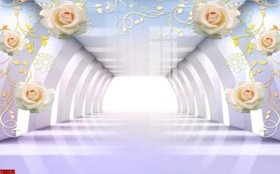 Hình ảnh file gốc File tranh hoa trang sức in tường 3d TS5274 cho in UV