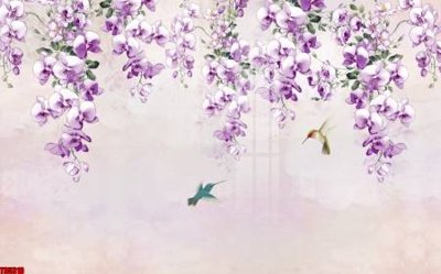 File gốc File tranh hoa trang sức in tường 3d TS5310 (PNG) trong suốt (transparent)