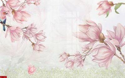 Tải file gốc File tranh hoa trang sức in tường 3d TS5314 (in khổ lớn) không mờ