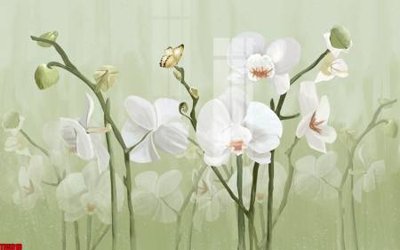 Mua file gốc File tranh hoa trang sức in tường 3d TS5316 (in ấn) tại Filetranh.com