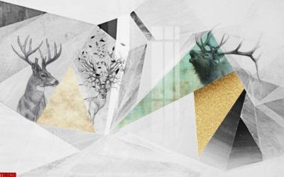 Download file gốc File tranh hoa trang sức in tường 3d TS5320 (in mica) trong suốt