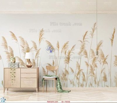 File in trần File hoa trang sức TS536 (bản gốc 3D) sống động